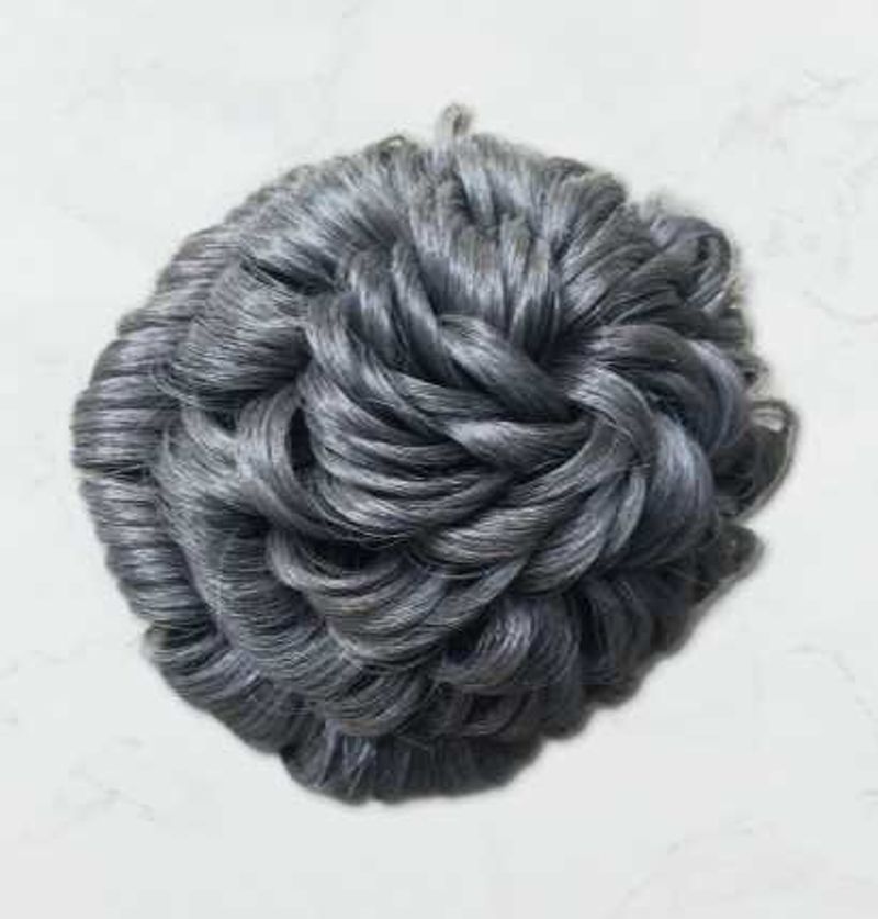 Hair Bun + Free Earing