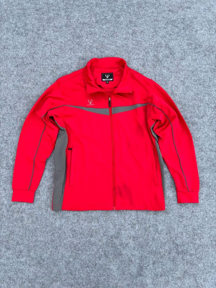 Men's Red Track Jacket