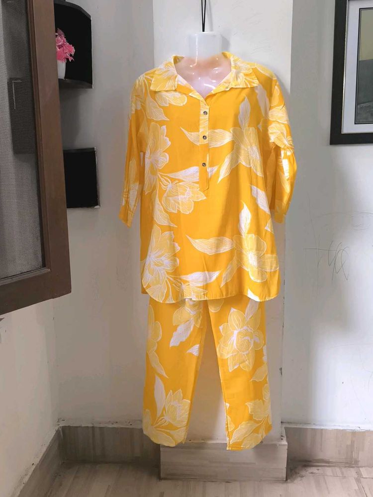 Floral Pajama Set