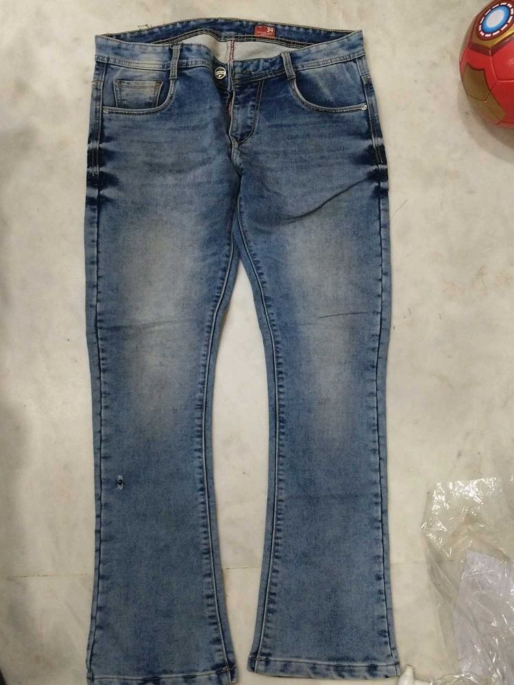 Light Wash Flare Jeans