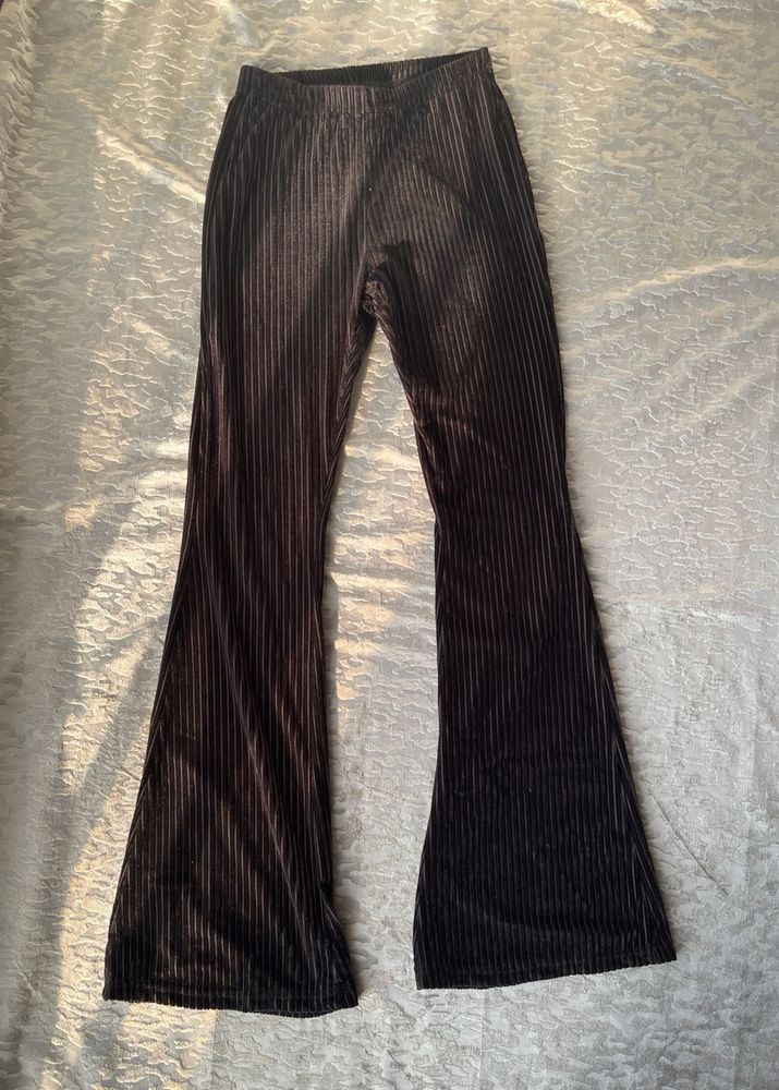Flared Velvet Pants