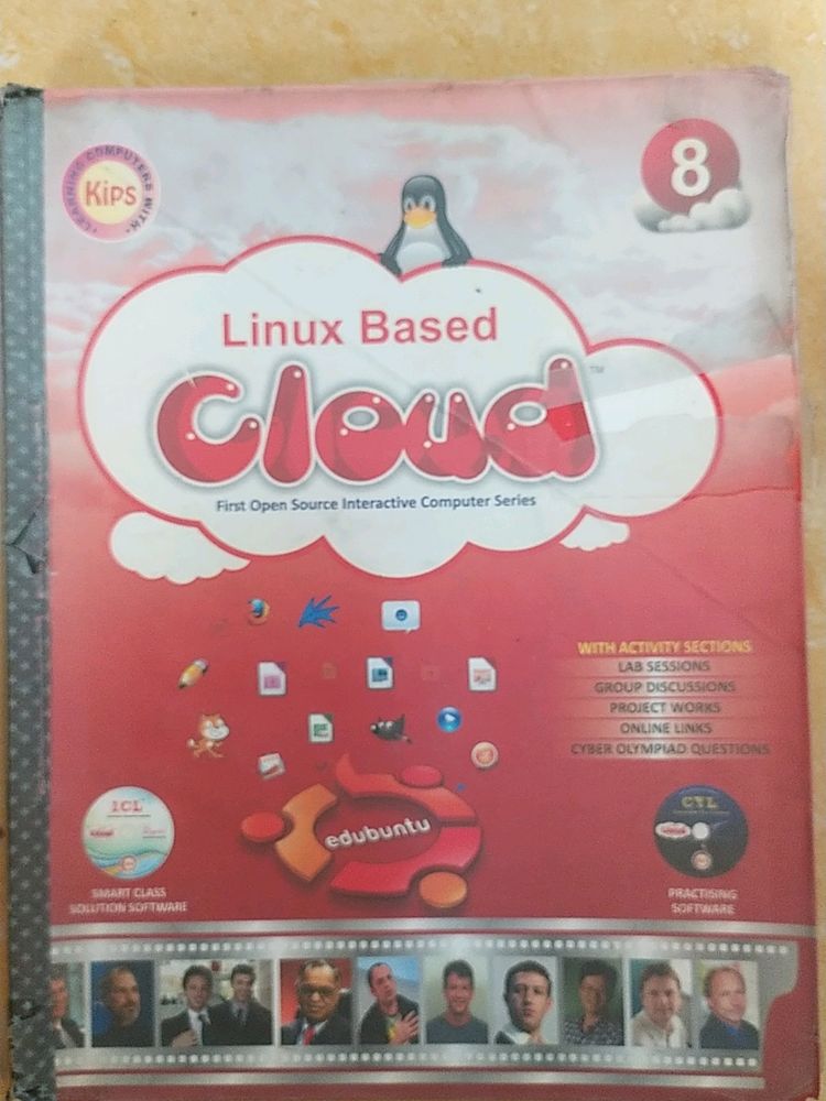 Linux Based Computer Class 8 Book