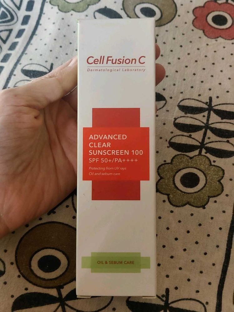 Cell Fusion C Advanced Clear Sunscreen SPF50+
