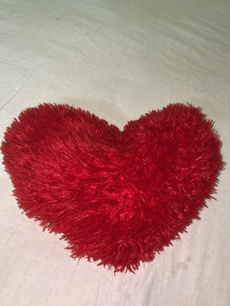 Heart Shaped Soft Cushion ♥️