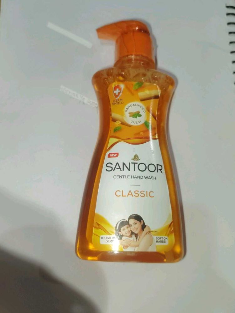 Santoor Classic Gentle Hand Wash