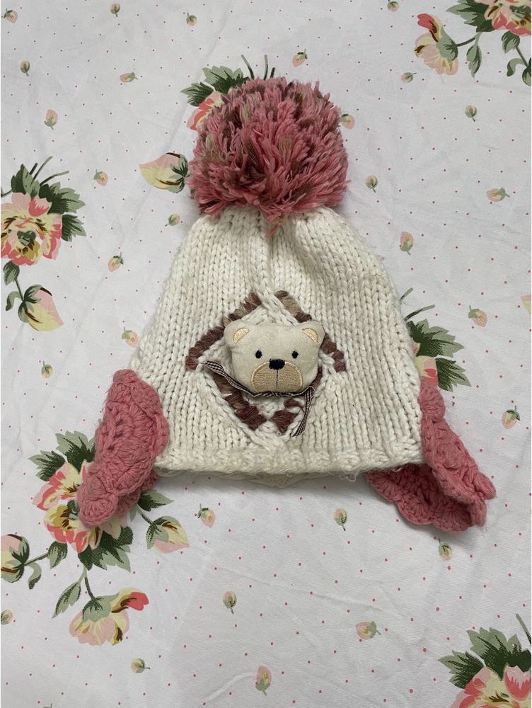 Combo Knitted Cap And Scarf