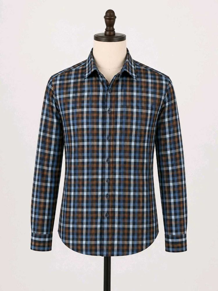 Basics checked shirt - Men's