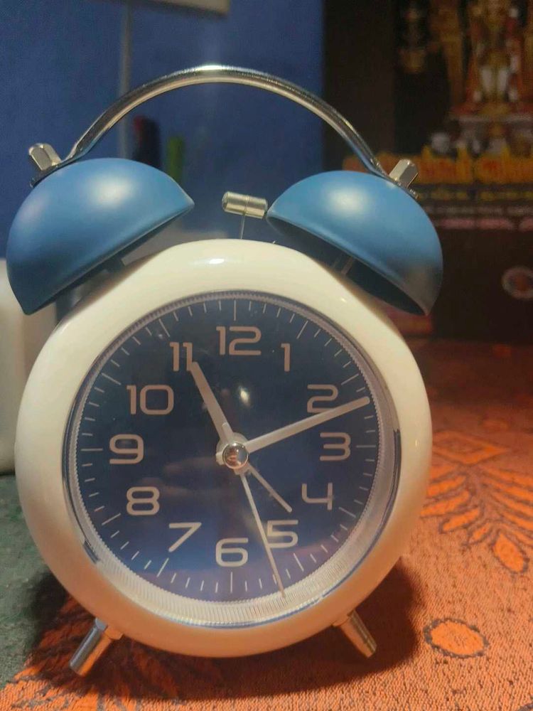 Retro Twin Bell Alarm Clock
