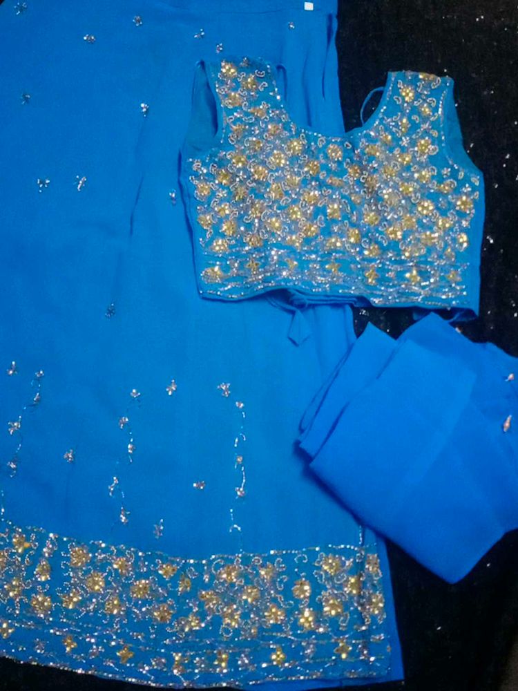 Stunning Embroidered Lehenga Choli