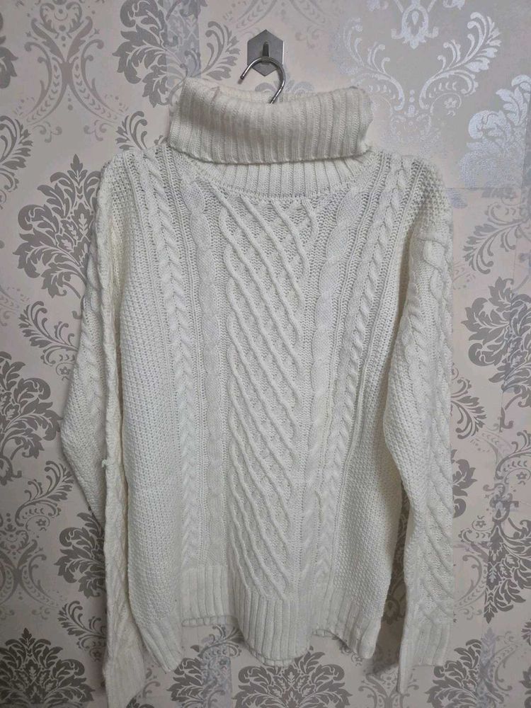 Cozy Cable Knit Turtleneck Sweater