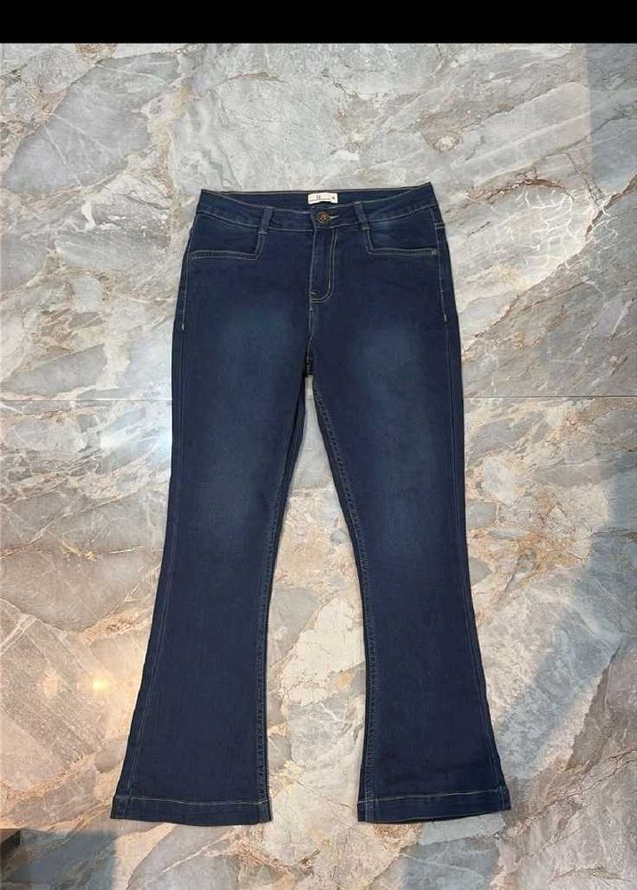 Dark Wash Flared Jeans