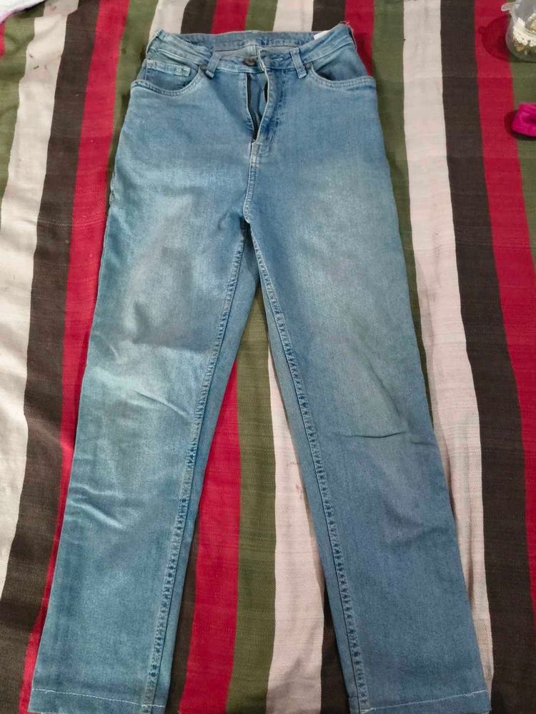 Roadster blue faded boyfriend jeans