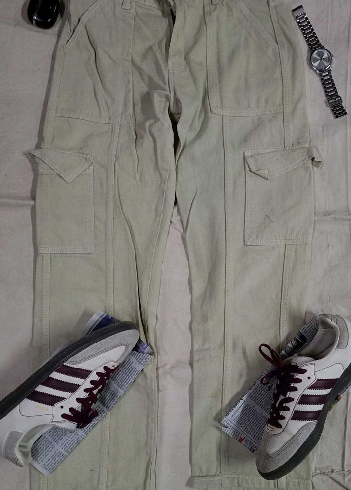 Khaki Cargo Pants
