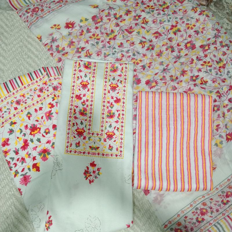 Jaipuri Cotton Suit