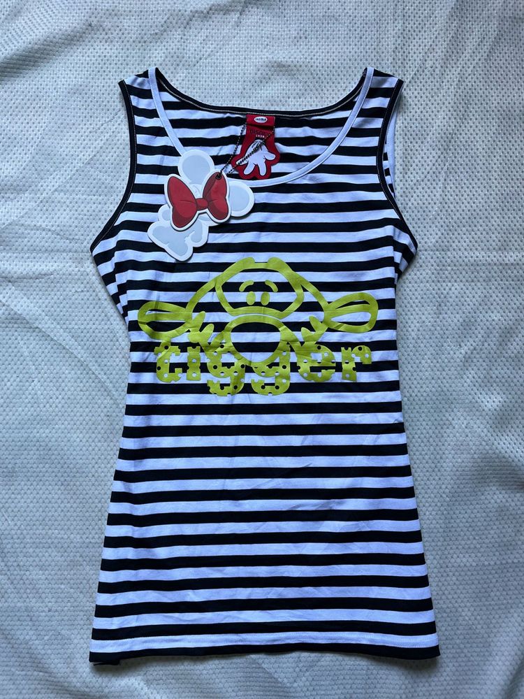 Disney Striped Graphic Tank Top