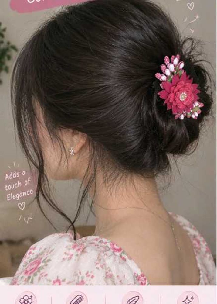 Elegant Flower Hair Clip🌺