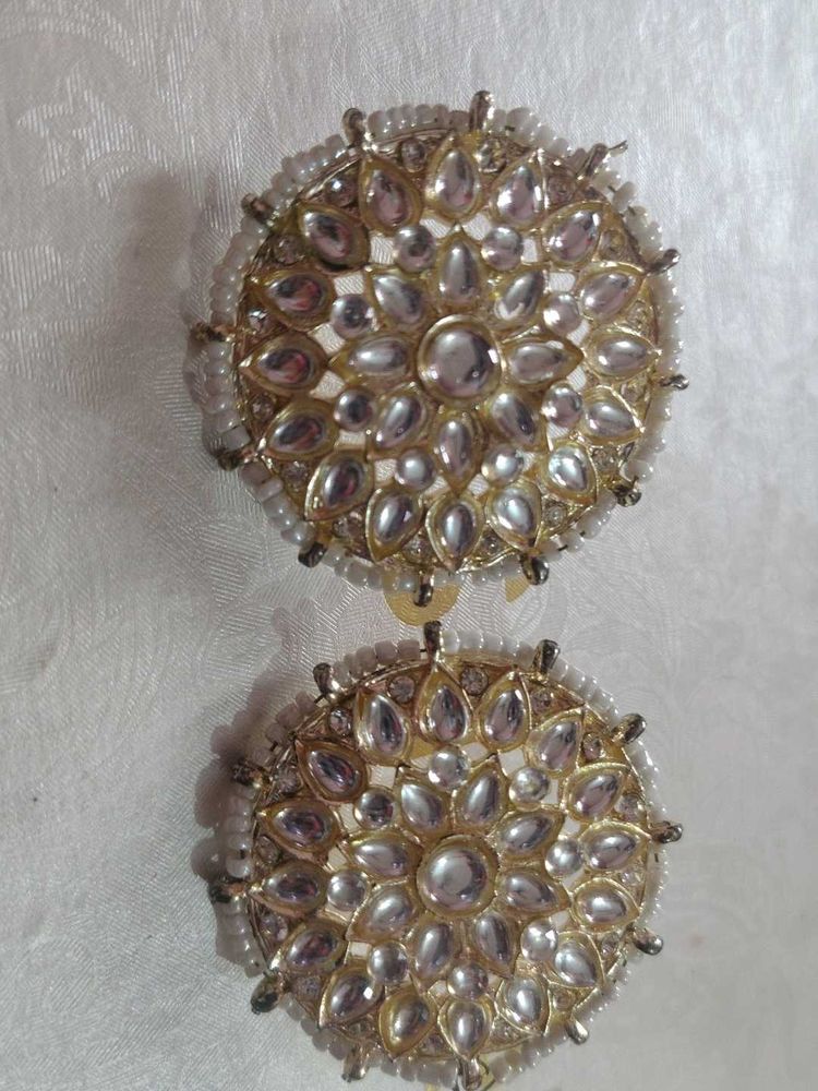 Elegant Kundan Earrings