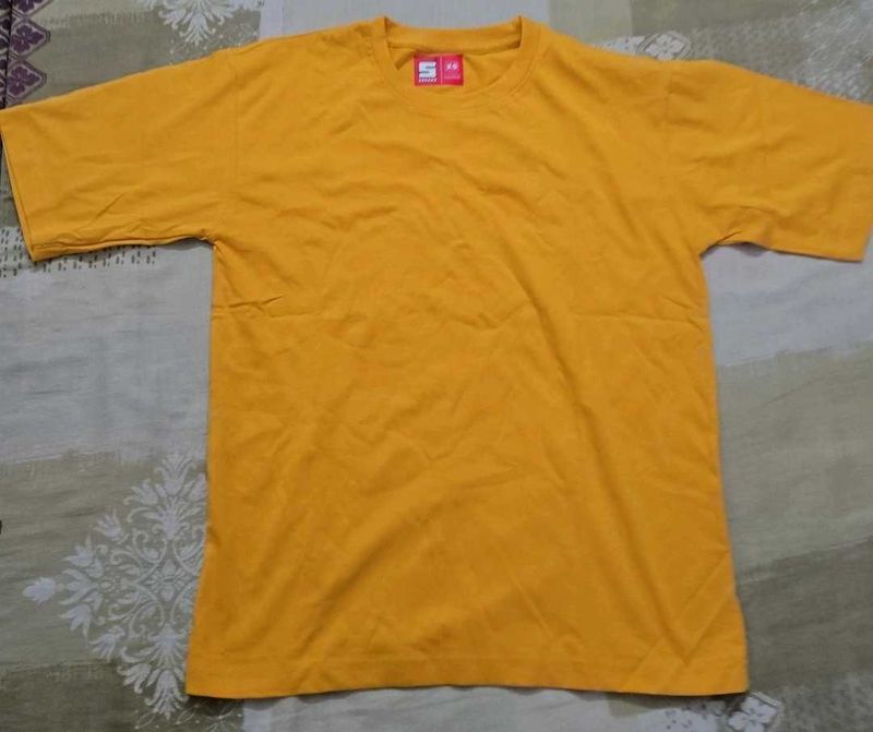 Casual T-Shirt (Mustard)