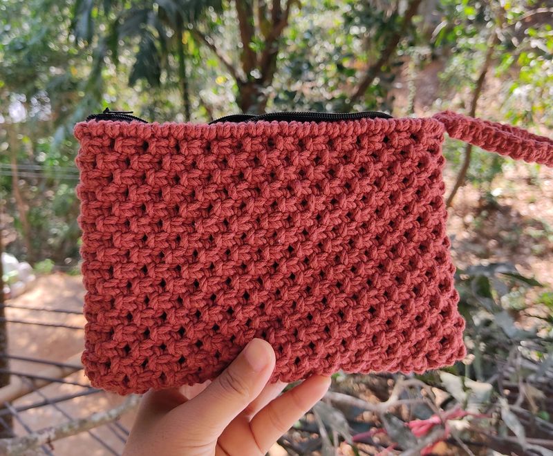 Macrame Wallet Or Purse Bag Women