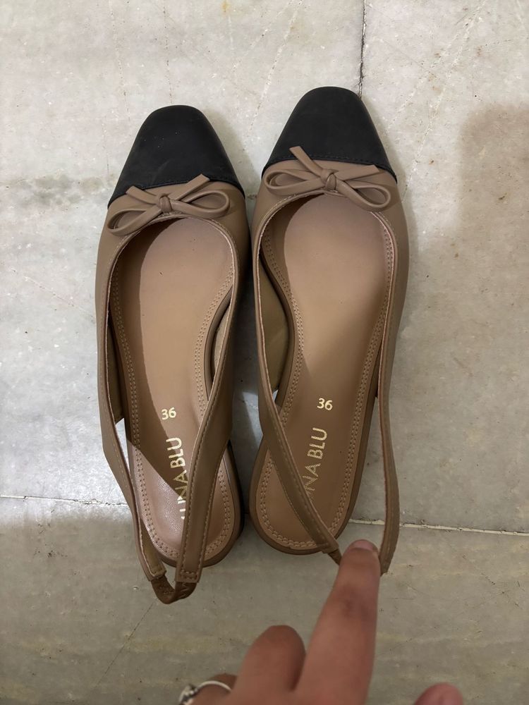 Luna Blu Slingback Flats