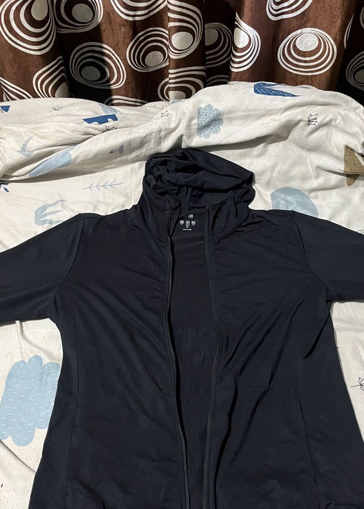 gym hood compression t shirt