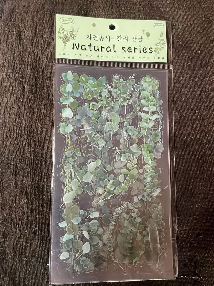 Floral Stickers - Natural Series