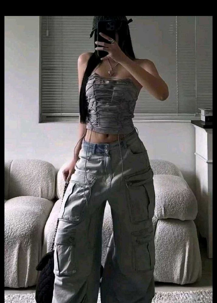 STREET style Cargo Pants Set