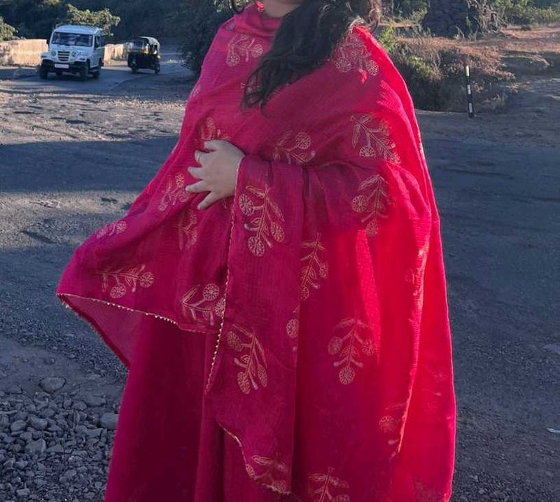 Pink Salwar Kameez Set
