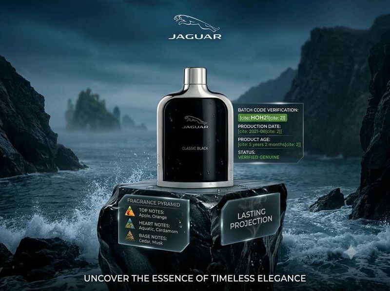 Original Jaguar Classic Black EDT (70ml/100ml)