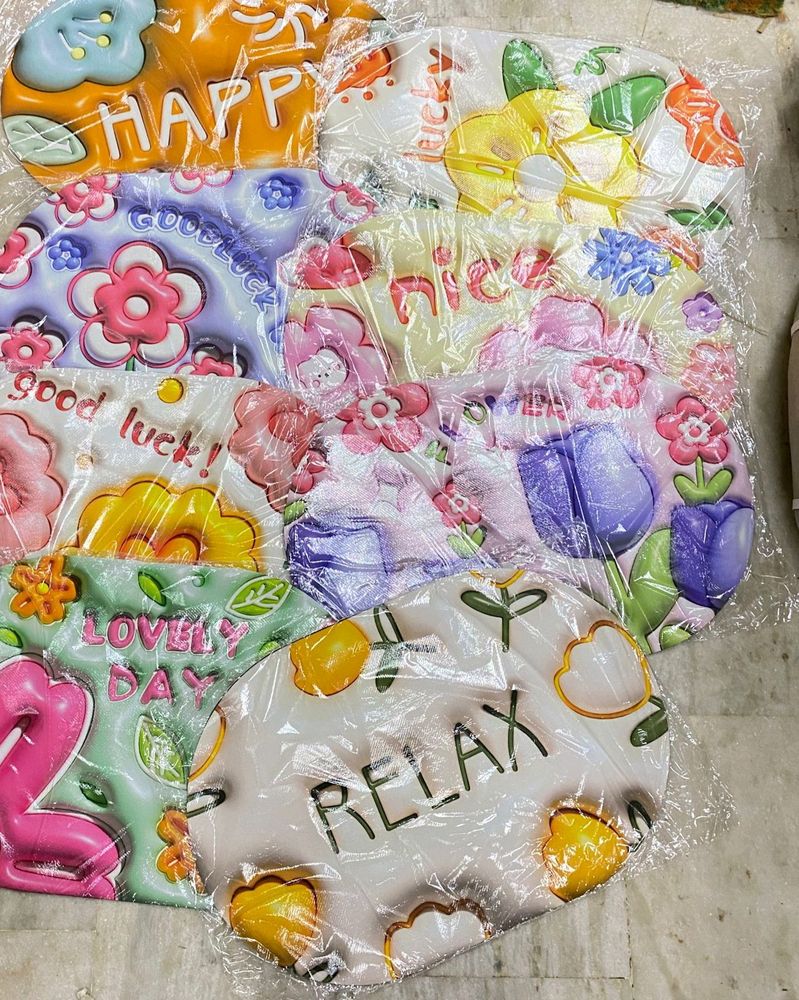3d Floral Mat