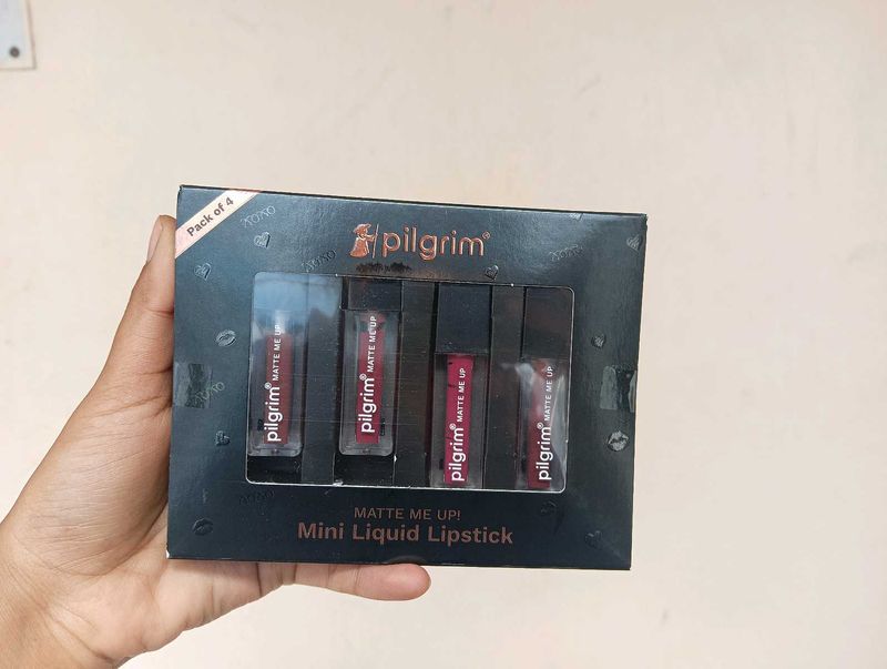 Pilgrim Mini Liquid Lipstick Set