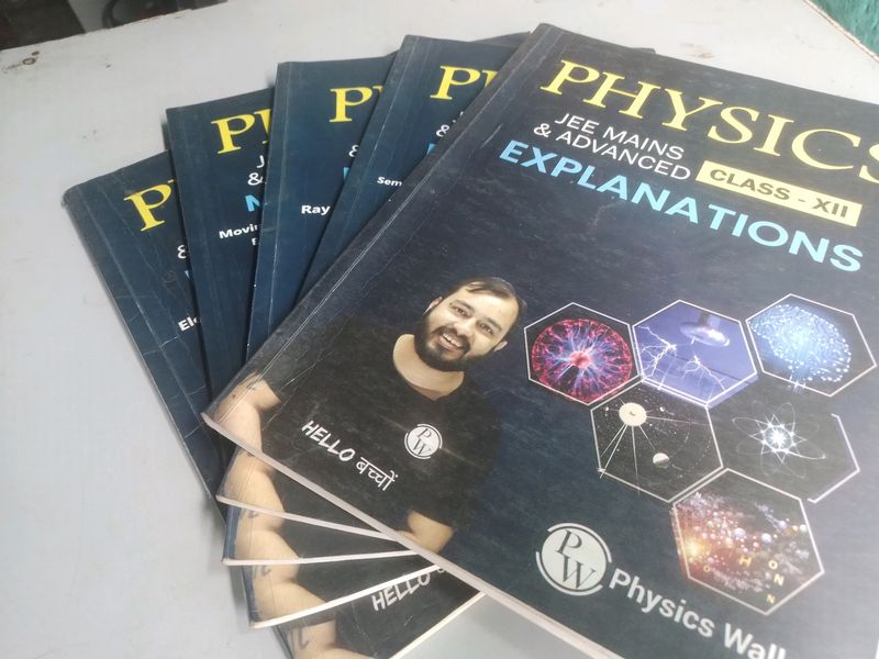 Books > Textbooks | 5 Physics Modules Of PhysicsWallah IIT JEE | Freeup