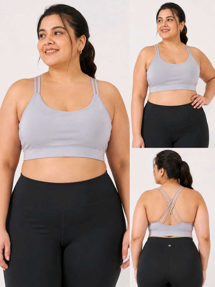 Athletic Seamless Sports Bra(XXL)