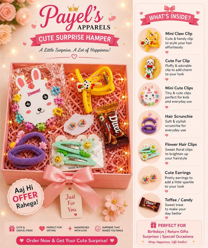 Cute Surprise Hamper for Girls
