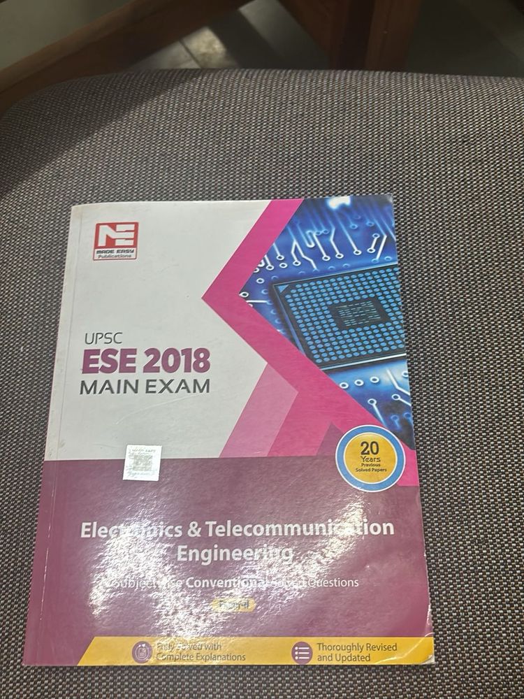 UPSC ESE 2018 Electronics &amp; Telecommunication
