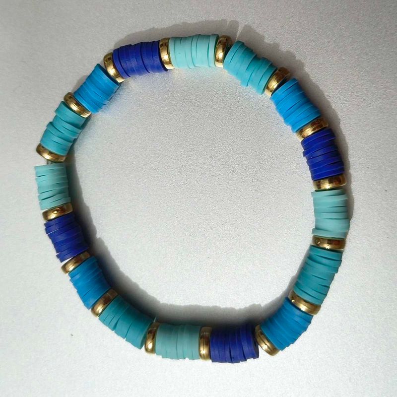 Blue Clay Bracelet