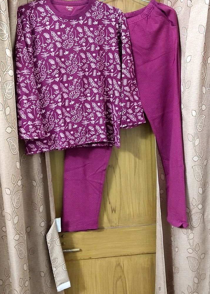 Kanvin Co-ord Night Suit M