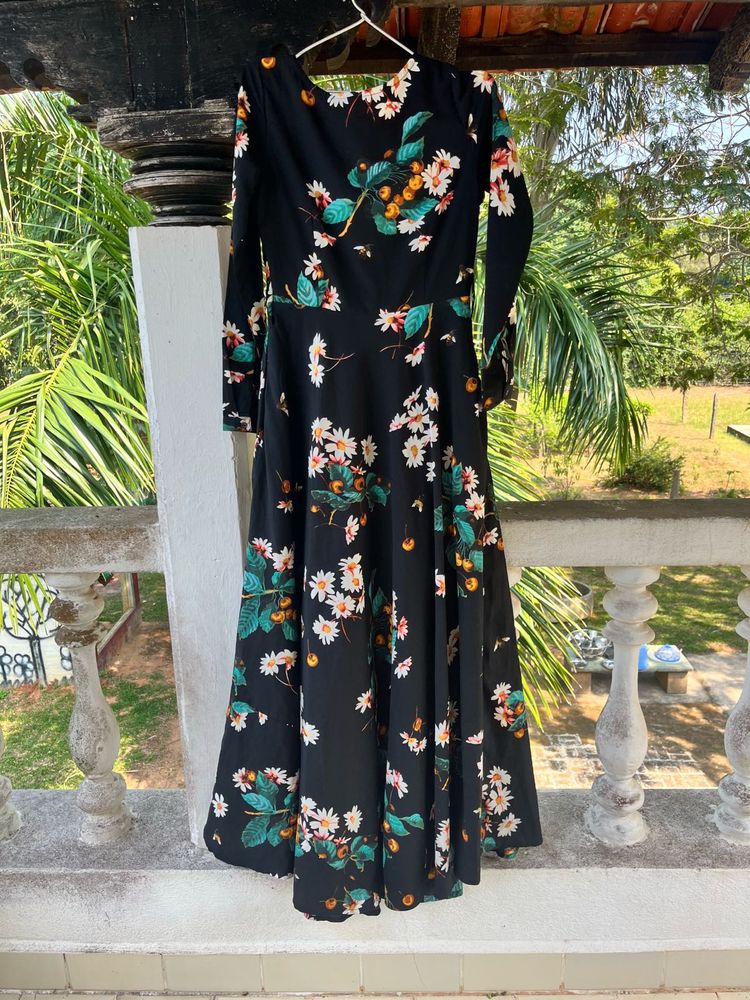 Floral long Dress