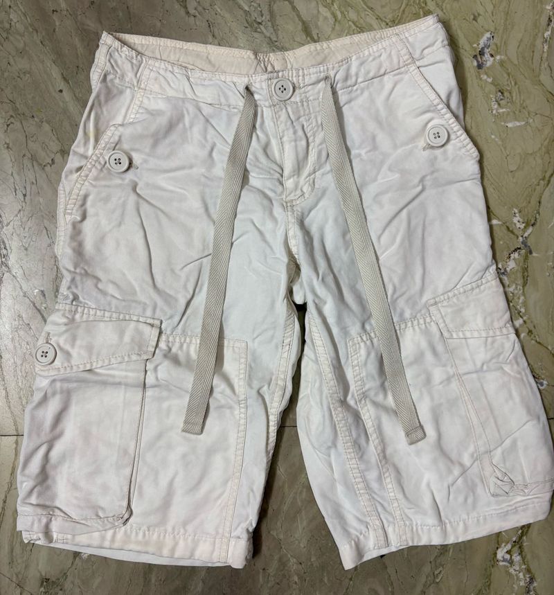 GAP White Cargo Shorts🤍
