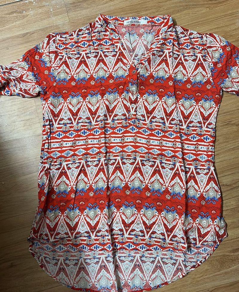 Patterned Top