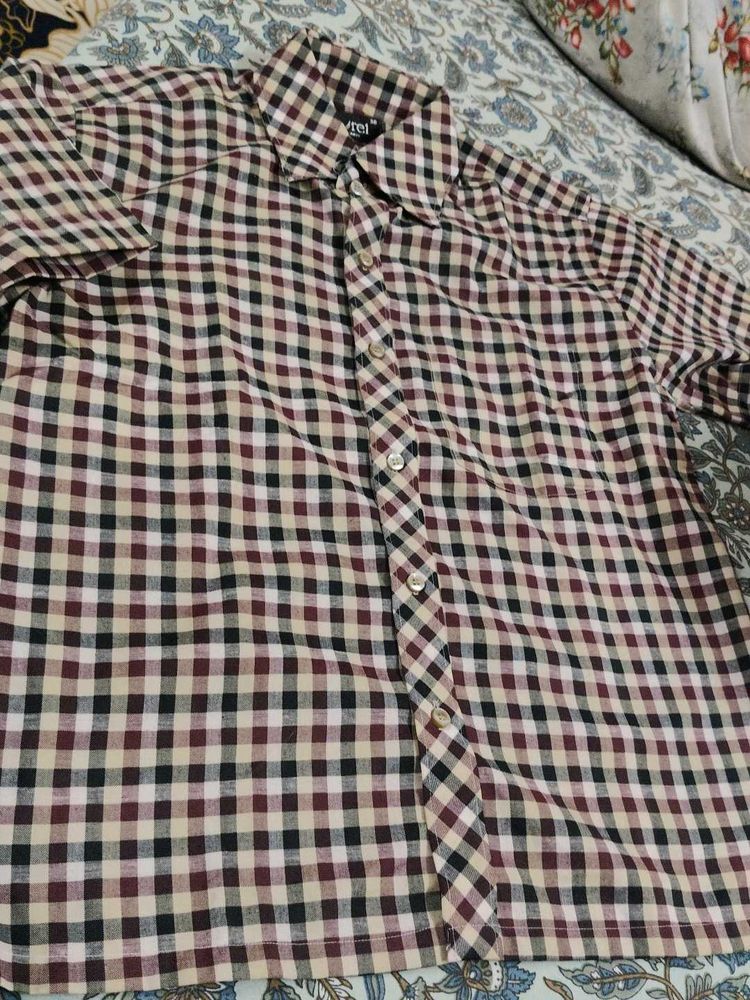 Men's Checked Casual Shirt