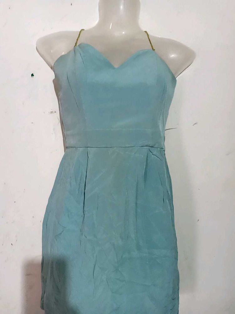 Icy Blue Date Night Short Dress..