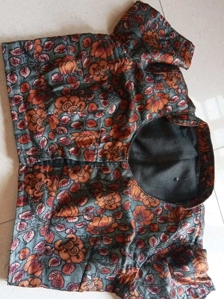 Designer Floral Print Blouse