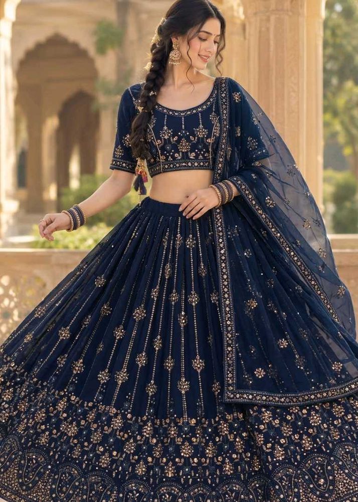 Designer Embellished Lehenga Choli Set