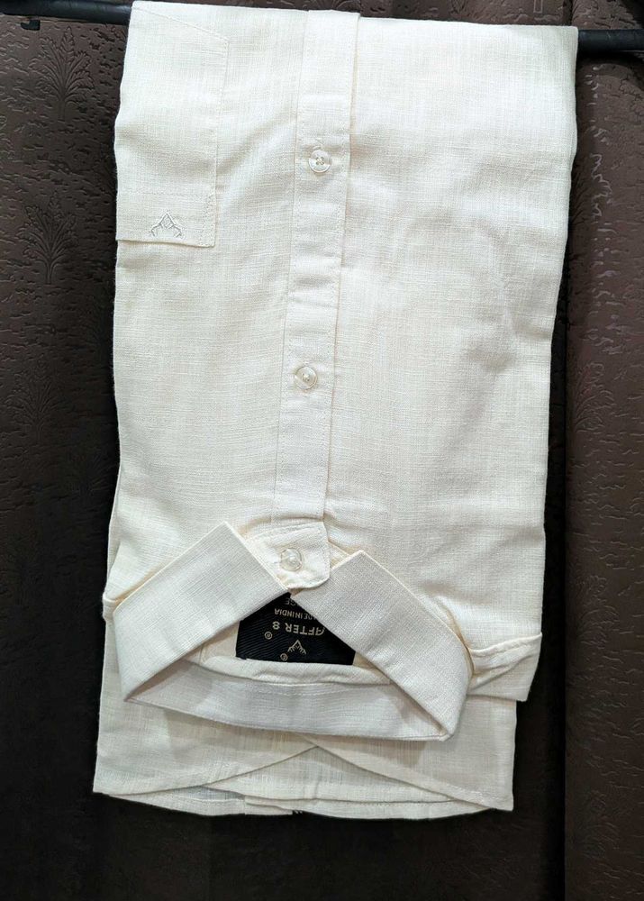 Classic Linen Blend Men's Shirt