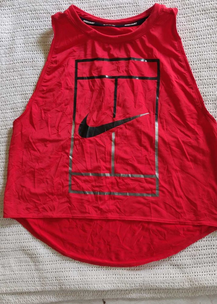 Nike Red Tennis Court Tank Top