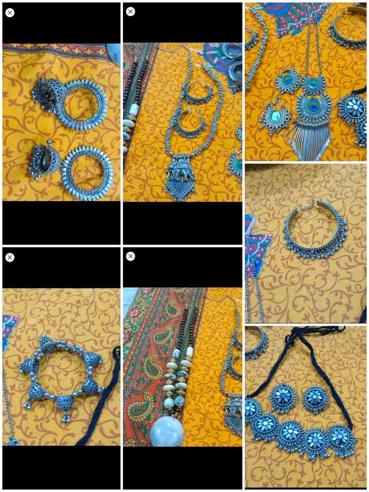 4.Boho Beaded Necklace with Eleph