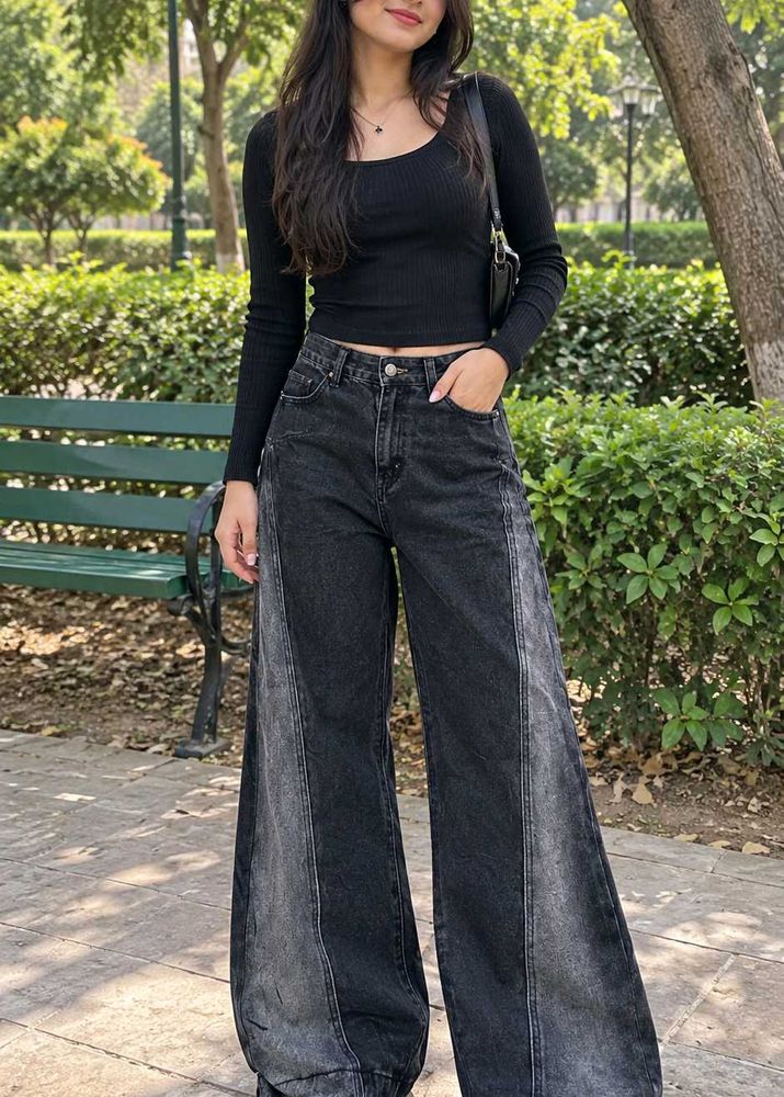 women wide leg pent