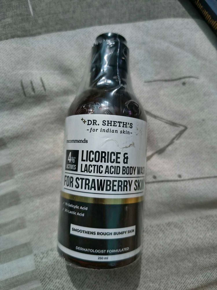 Dr. Sheth's Licorice &amp; Lactic Acid Body Wash