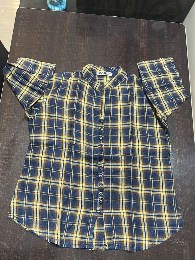 Plaid Flannel Shirt